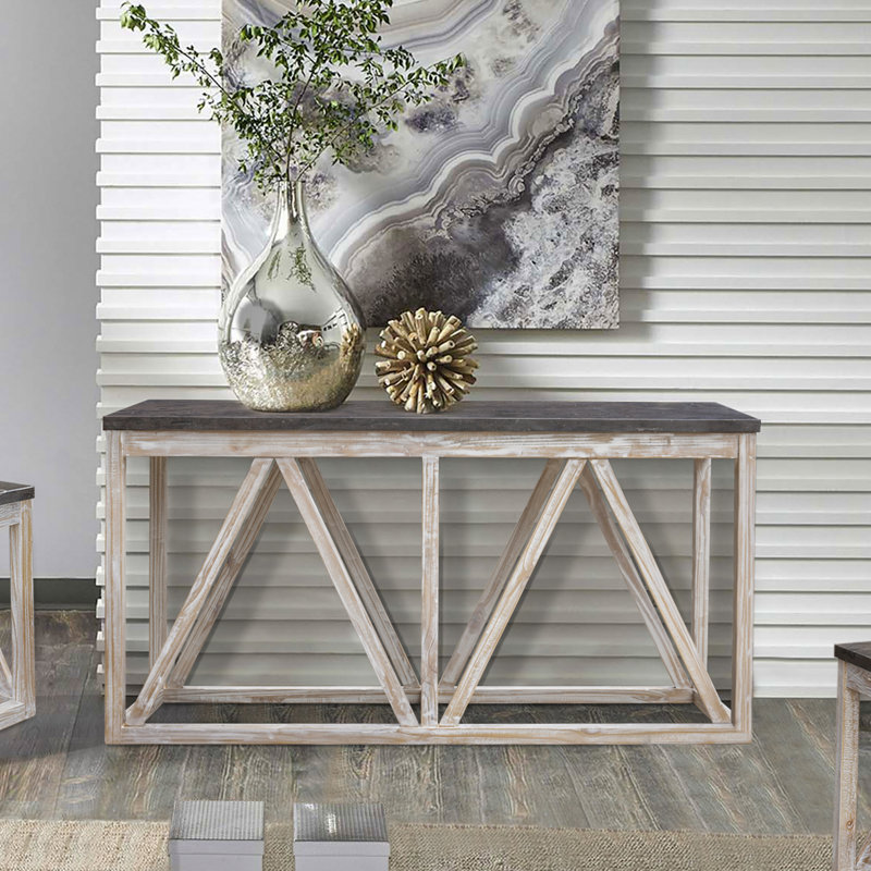 Kaler 60 Stone Top Console Table